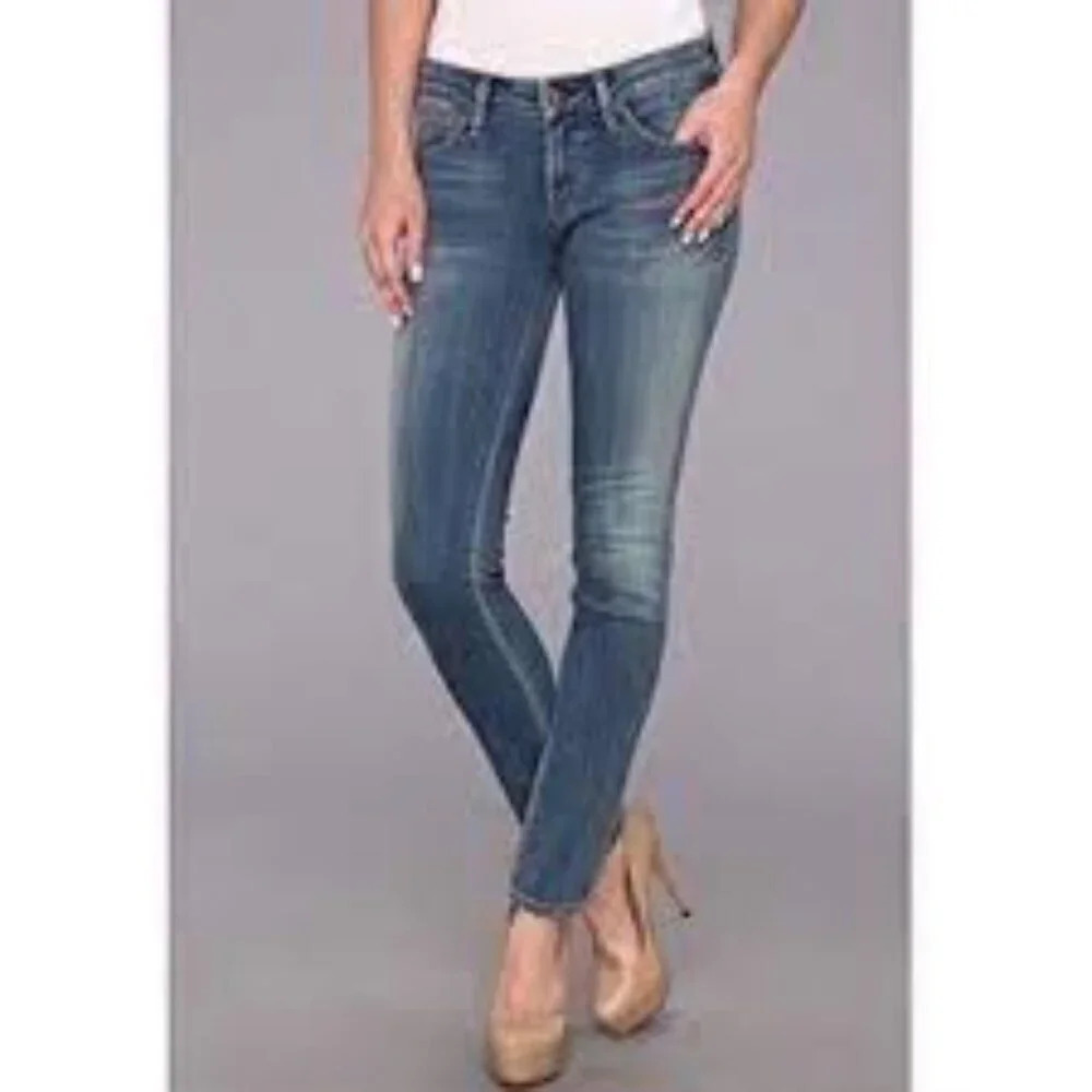 Agolde Chloe Low Rise Slim Jeans 26